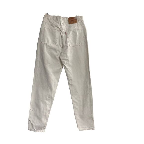 LEVIS Vintage 512 Slim fit tapered leg White‎ Size 12 Mis-M,Made in USA 3/2000 - Picture 3 of 13